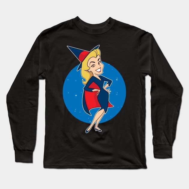 Bewitched Samantha Long Sleeve T-Shirt by AlanSchell76